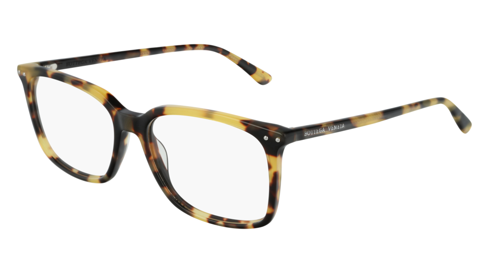 Bottega Veneta Optical Frame Man Havana Havana Transparent