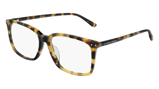 Bottega Veneta Optical Frame Man Havana Havana Transparent