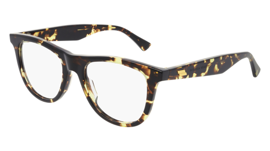 Bottega Veneta Optical Frame Man Havana Havana Transparent