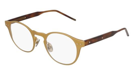 Bottega Veneta Optical Frame Man Bronze Havana Transparent