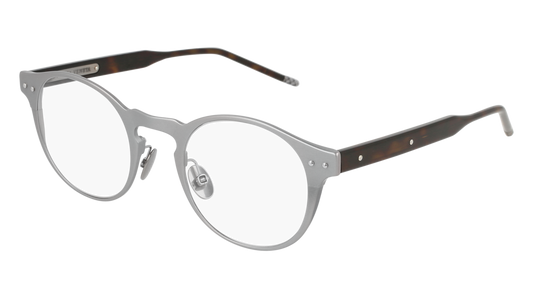 Bottega Veneta Optical Frame Man Ruthenium Havana Transparent