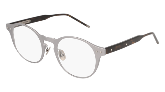 Bottega Veneta Optical Frame Man Ruthenium Havana Transparent