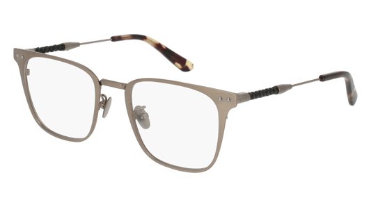 Bottega Veneta Optical Frame Man Silver Silver Transparent