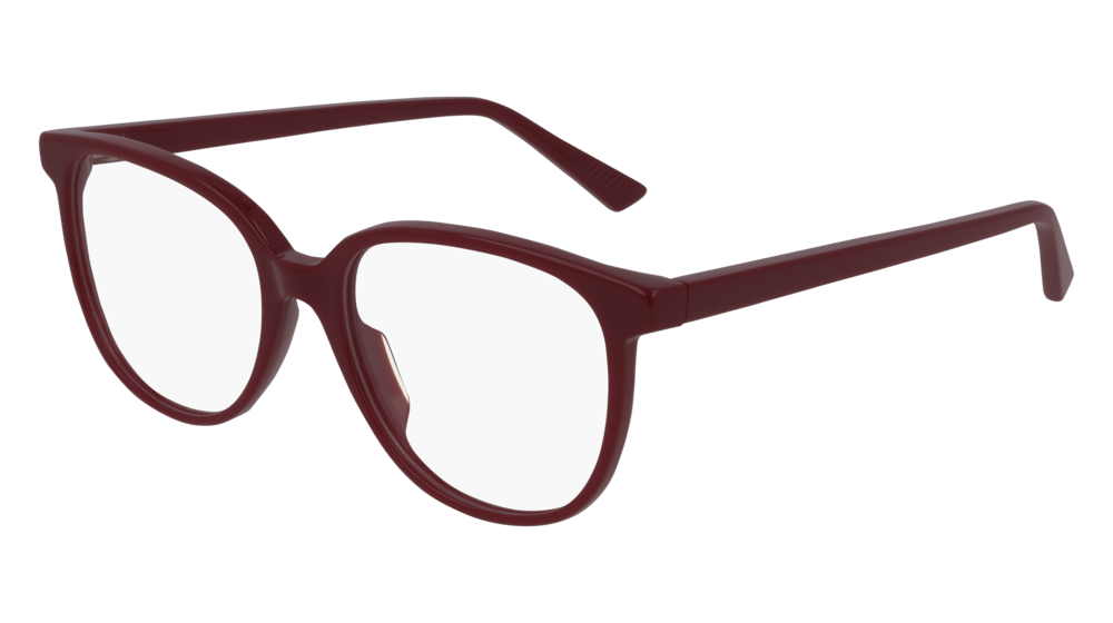 Bottega Veneta Optical Frame Woman Burgundy Burgundy Transparent