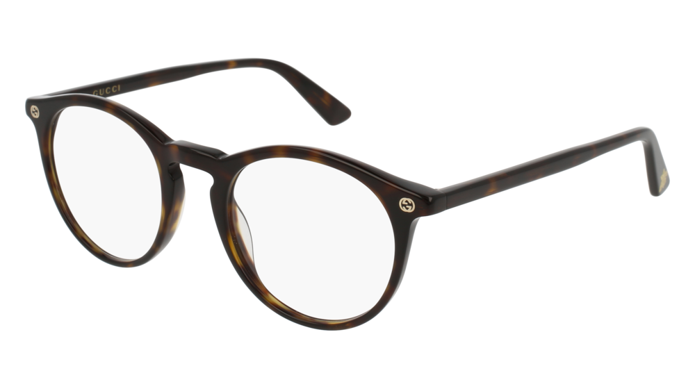 Gucci Optical Frame Man Havana Havana Transparent