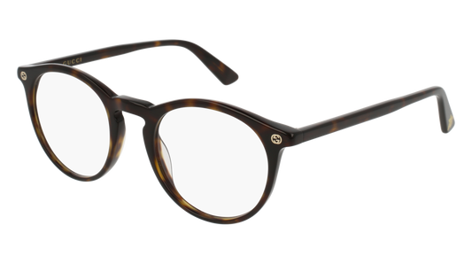 Gucci Optical Frame Man Havana Havana Transparent