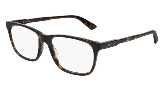 Gucci Optical Frame Man Havana Havana Transparent