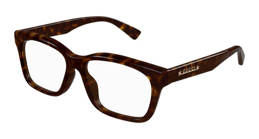 Gucci Optical Frame Man Havana Havana Transparent