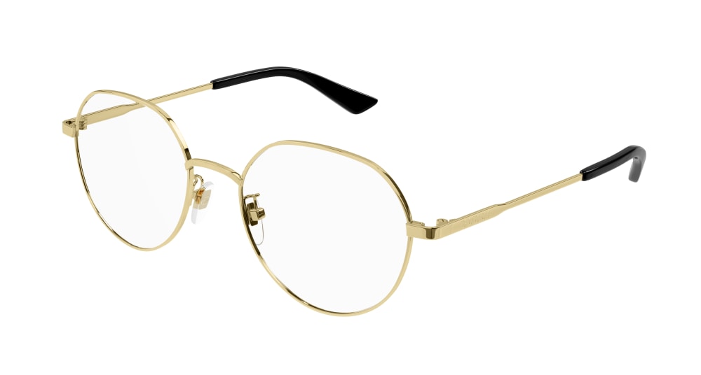 Gucci Optical Frame Man Gold Gold Transparent