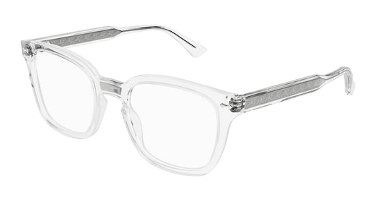 Gucci Optical Frame Unisex Crystal Crystal Transparent