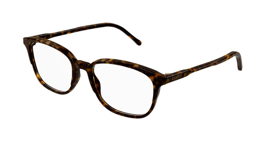 Gucci Optical Frame Woman Havana Havana Transparent