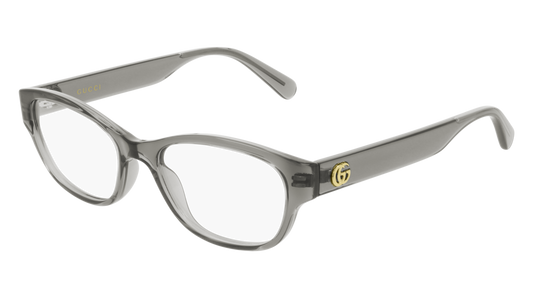 Gucci Optical Frame Woman Grey Grey Transparent