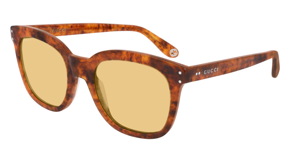 Gucci Sunglass Man Havana Havana Brown