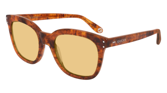 Gucci Sunglass Man Havana Havana Brown