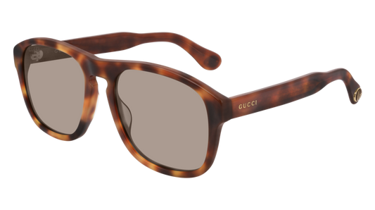 Gucci Sunglass Man Havana Havana Brown