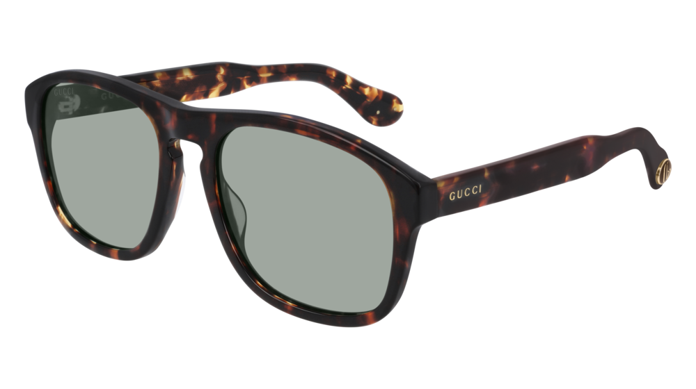 Gucci Sunglass Man Havana Havana Green