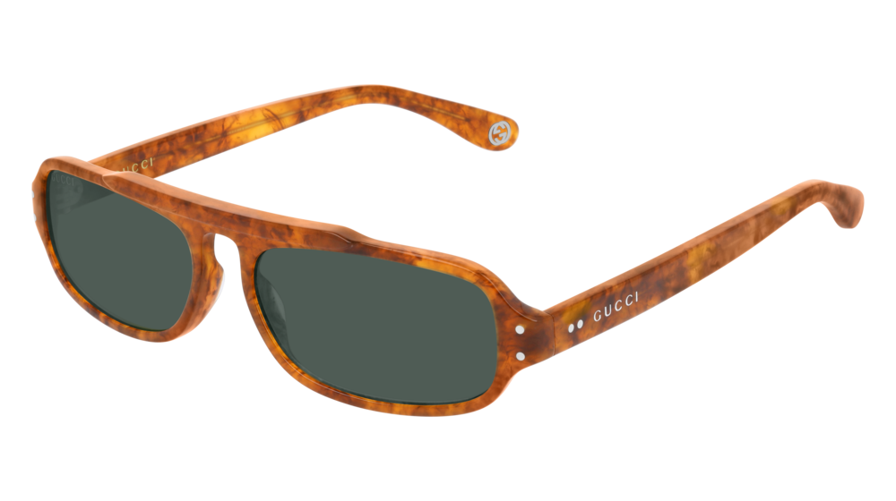 Gucci Sunglass Man Havana Havana Green