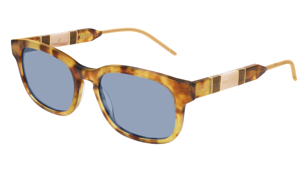 Gucci Sunglass Man Havana Havana Blue