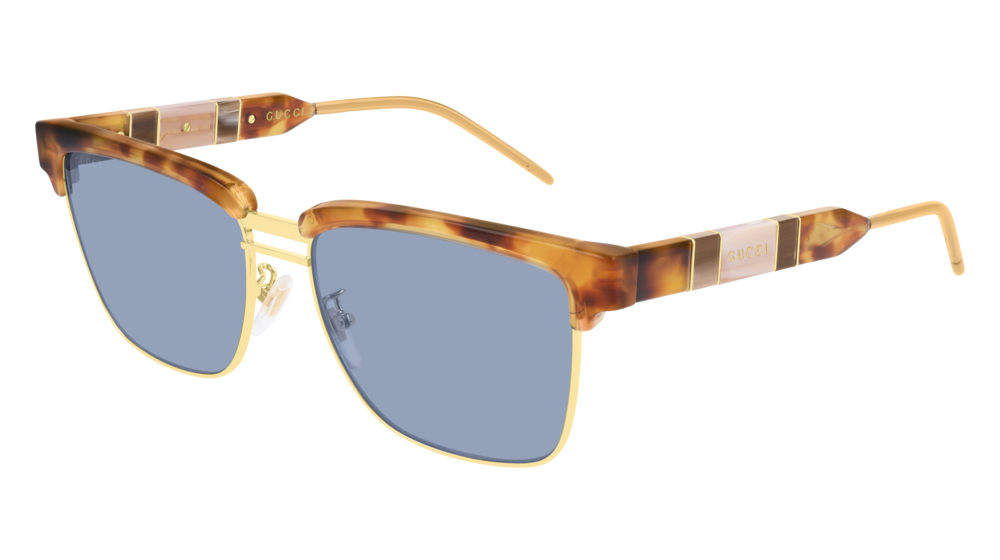 Gucci Sunglass Man Havana Havana Blue