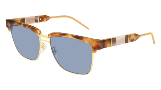 Gucci Sunglass Man Havana Havana Blue