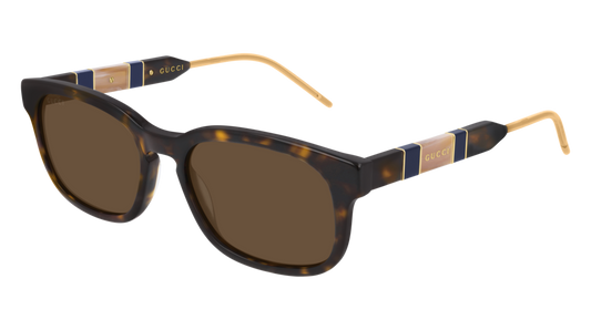 Gucci Sunglass Man Havana Havana Brown