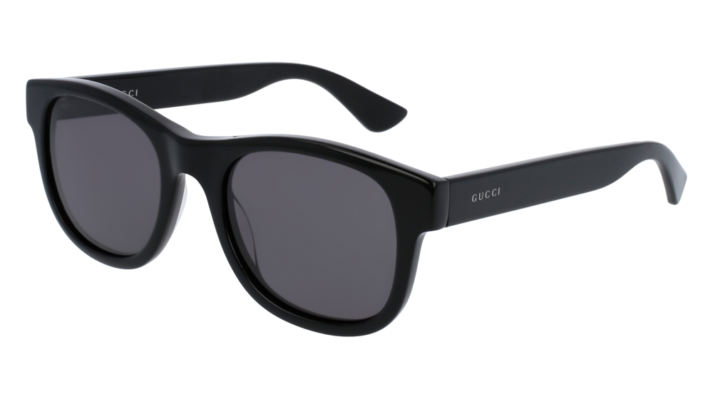 Gucci Sunglass Man Black Black Grey