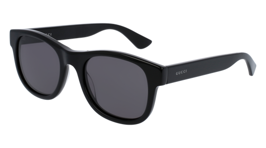 Gucci Sunglass Man Black Black Grey