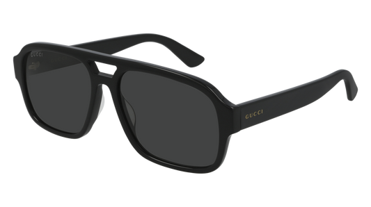 Gucci Sunglass Man Black Black Smoke