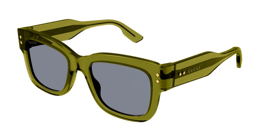 Gucci Sunglass Man Green Green Grey