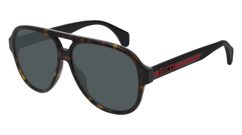 Gucci Sunglass Man Havana Black Green