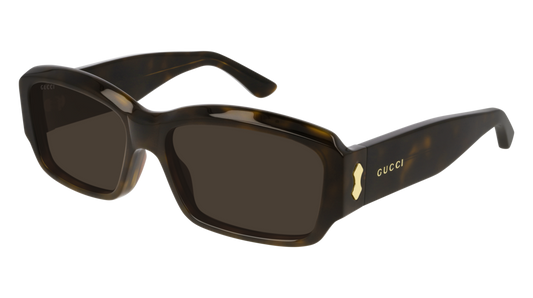 Gucci Sunglass Man Havana Havana Brown