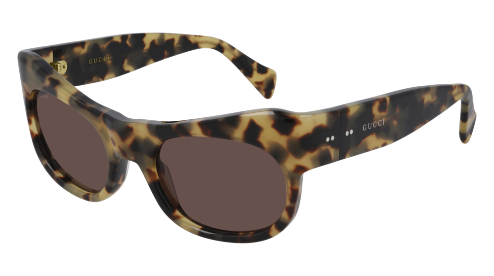 Gucci Sunglass Man Havana Havana Brown