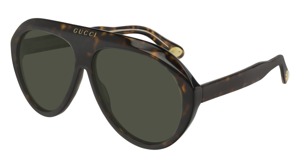 Gucci Sunglass Man Havana Havana Green