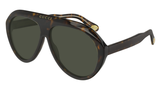 Gucci Sunglass Man Havana Havana Green