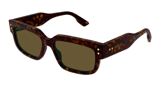 Gucci Sunglass Man Havana Havana Green