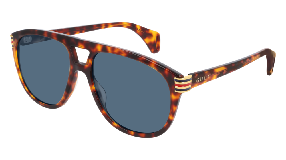 Gucci Sunglass Man Havana Havana Grey