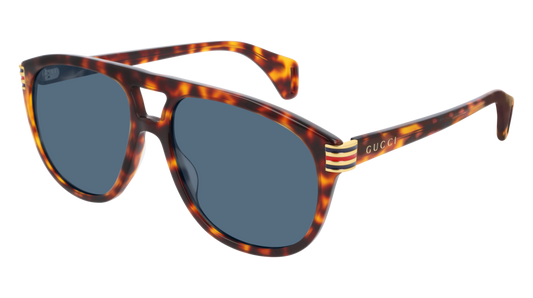 Gucci Sunglass Man Havana Havana Grey