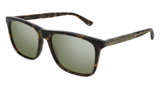 Gucci Sunglass Man Havana Havana Silver