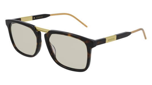 Gucci Sunglass Man Havana Havana Yellow