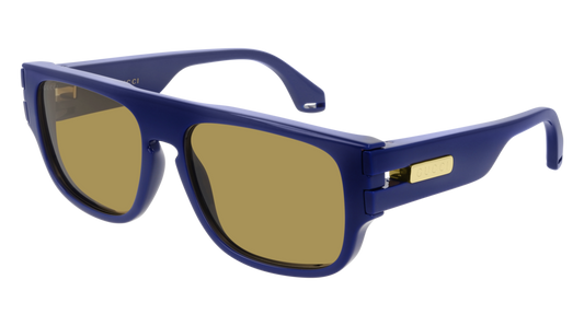 Gucci Sunglass Man Blue Blue Green