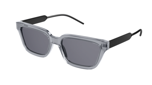 Gucci Sunglass Man Grey Black Smoke