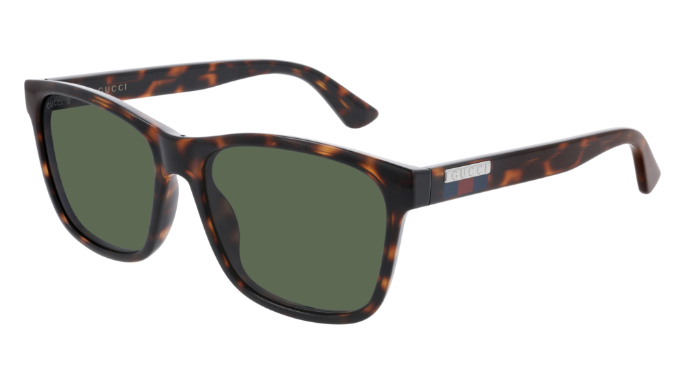 Gucci Sunglass Man Havana Havana Green