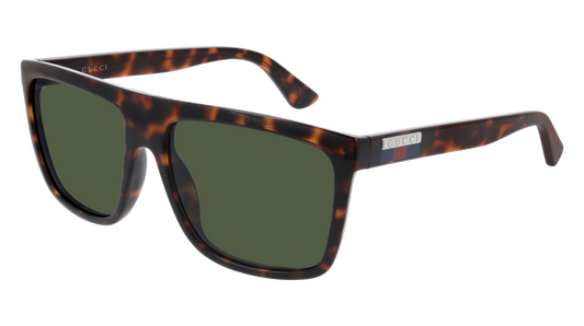 Gucci Sunglass Man Havana Havana Green