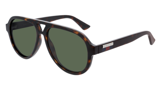 Gucci Sunglass Man Havana Havana Green