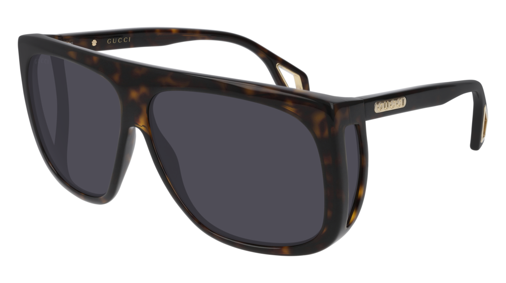 Gucci Sunglass Man Havana Havana Grey