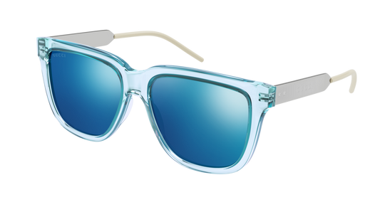 Gucci Sunglass Man Light Blue Light Blue Blue