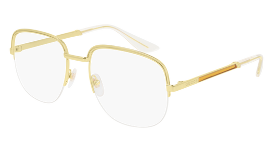 Gucci Sunglass Man Gold Gold Pink