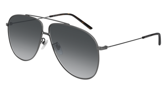 Gucci Sunglass Man Ruthenium Ruthenium Grey