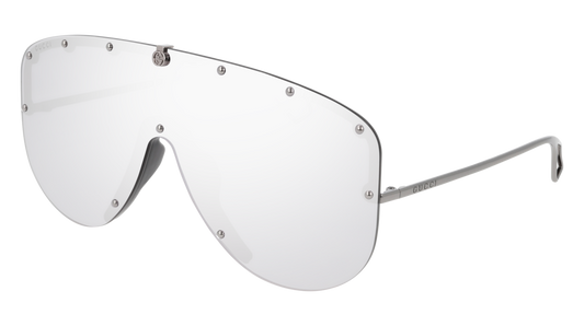 Gucci Sunglass Man Ruthenium Ruthenium Silver