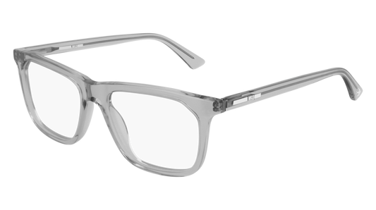 Mcq Optical Frame Unisex Grey Grey Transparent